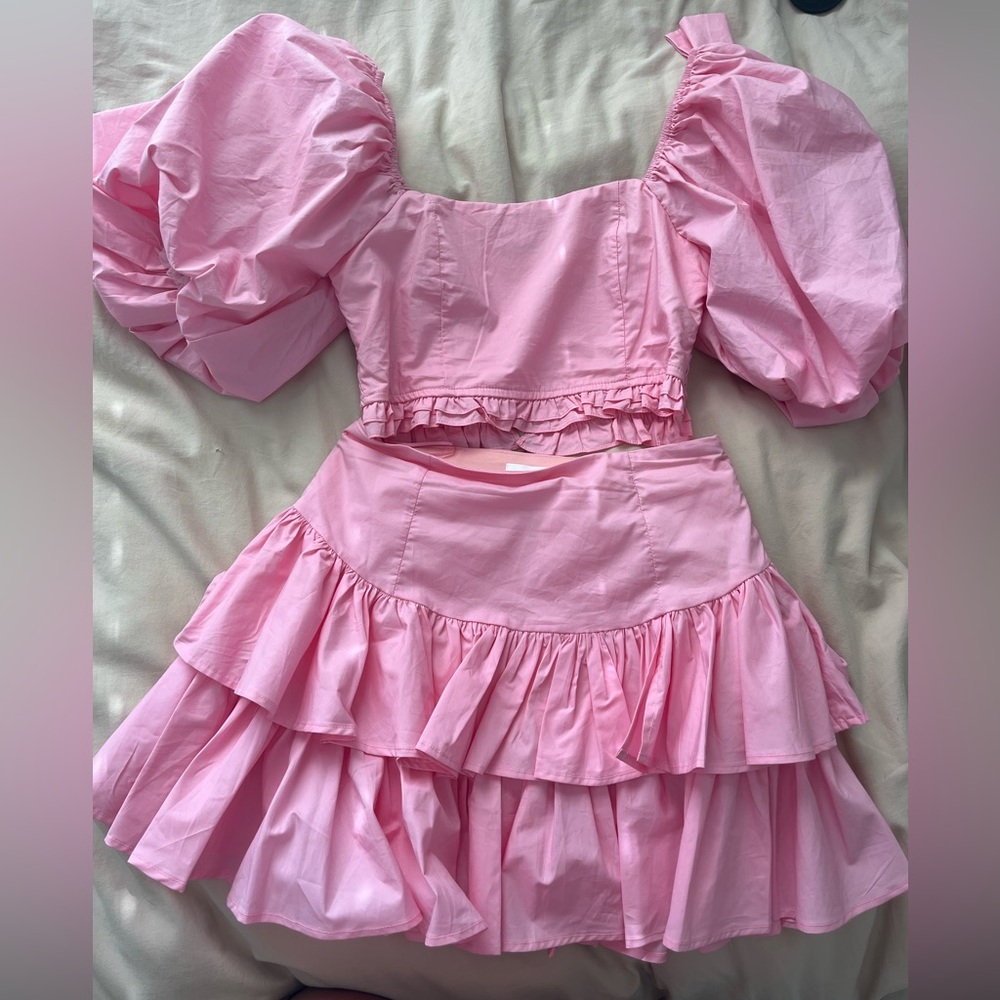NWT preppy pink set